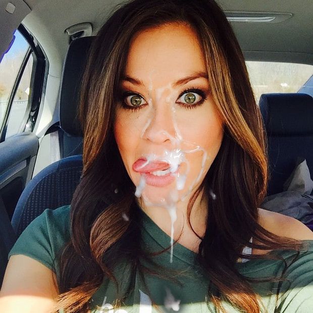 Ugly E fantasizes about everyday sluts on tv and how they look with Cum facials!