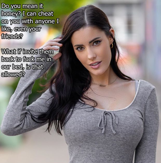 Hotwife Caption