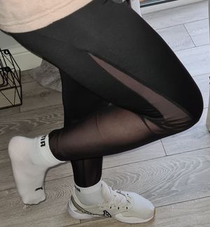 New thing he likes, love the feel of these leggings