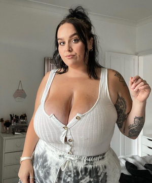 Tight White Shirt & No Bra