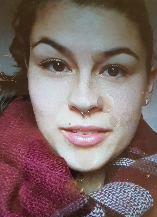 cum on her face