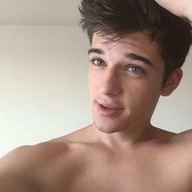 Cute teen guy