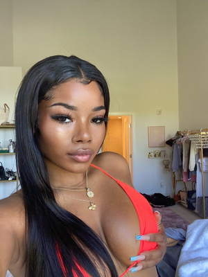 Mikyyla Renee in her Red bikini