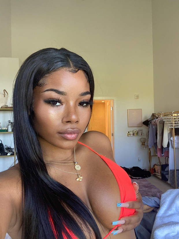 Mikyyla Renee in her Red bikini