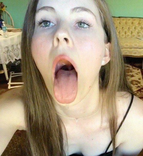 Ready to catch cum