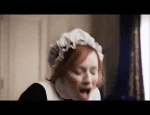 The Maid rides to cum