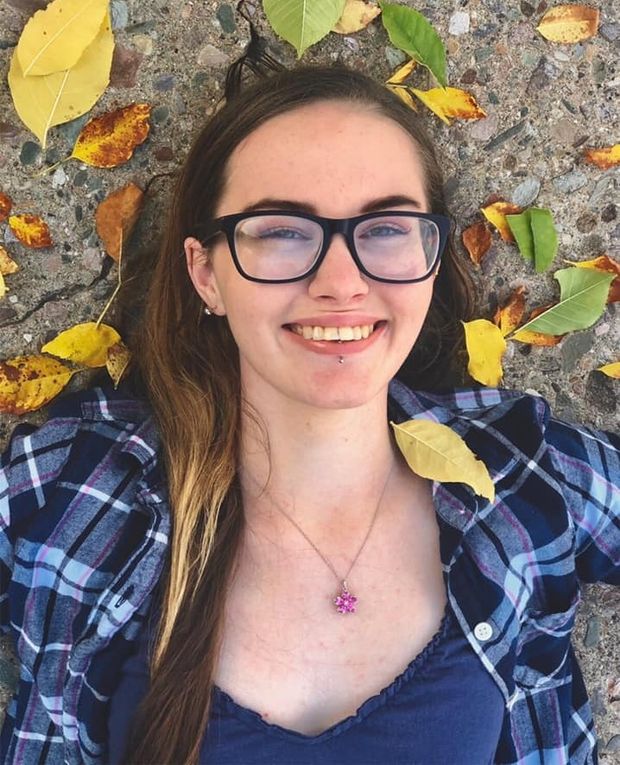 cute teen outdoors