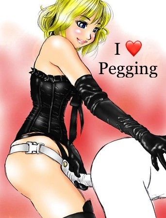 I love to peg guys