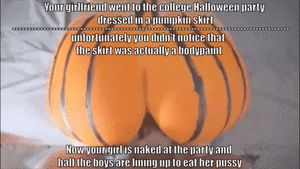 Not really into captions, but I like pumpkins