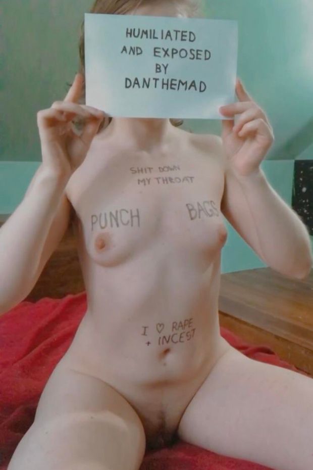 Humiliated slave