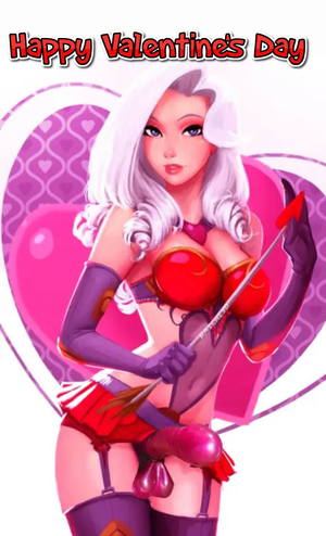 Happy Valentine’s Day strapon