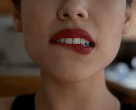 Lip Biting