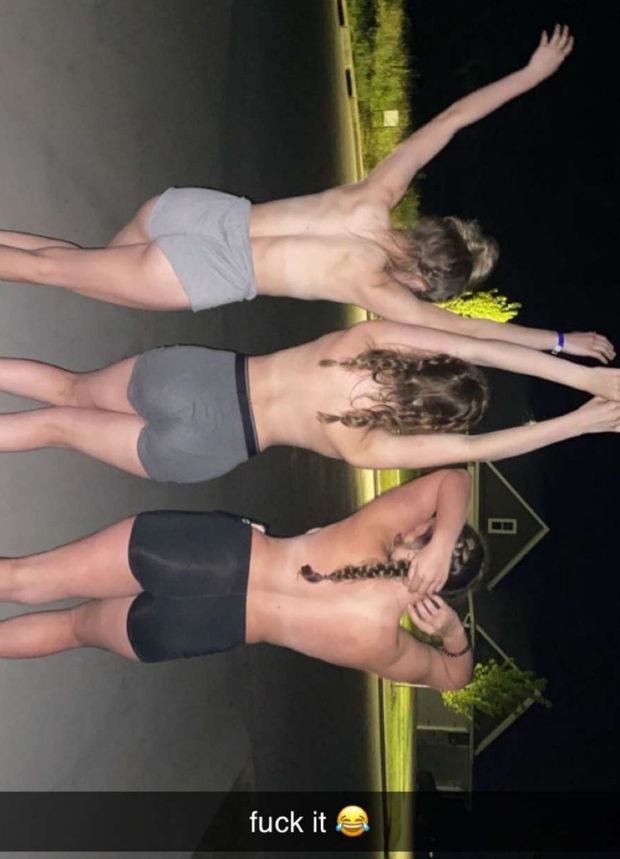 Drunk teens trolling down my street