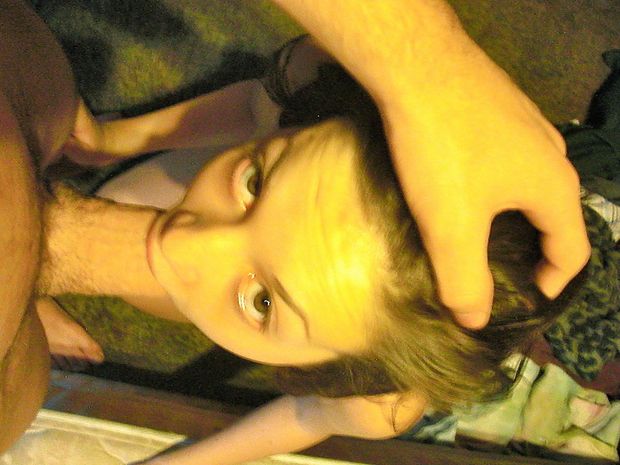 Teen face-fuck