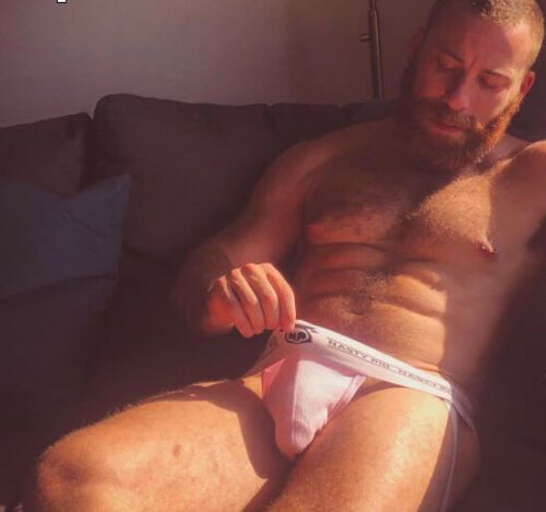 NP Nasty Pig Pink Jock  Rare Sold Out NWT VTG Gay - L LARGE