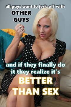 Stroking to porn with a buddy feels so much better than pussy