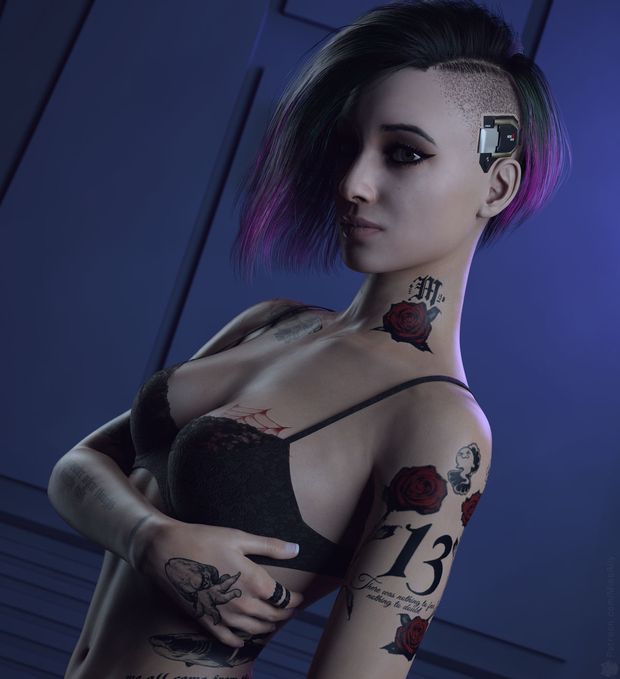 Judy Alvarez -Cybepunk 2077(AlienAlly) II