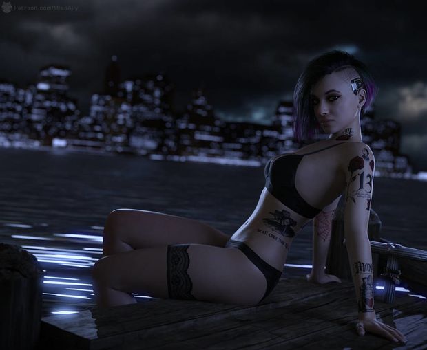 Judy Alvarez  -Cybepunk 2077(AlienAlly)  III