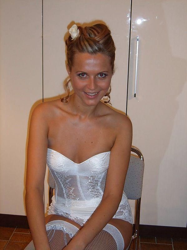Hot wife in lingerie