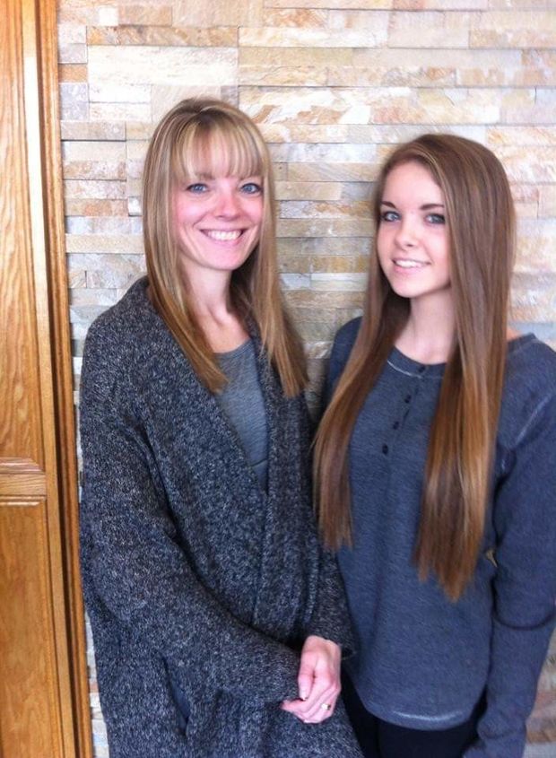 Bella and mom