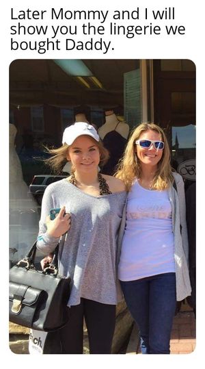 Bella daddy mommy lingerie
