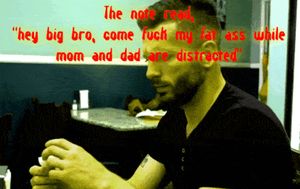 Sister needed relief right now