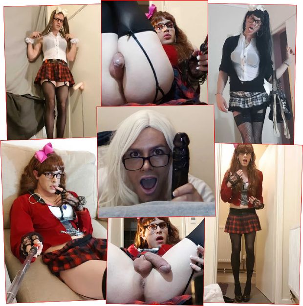 Sissy exposed Slut sexy crossdresser