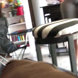 Here’s slow-mo of her fat pussy just begging to come out and play