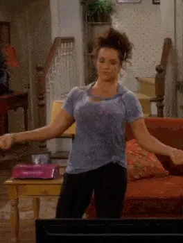 Mike & Molly. Feeling the burn.
