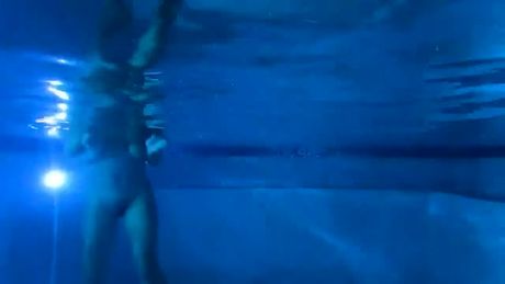 Coco Delarae underwater