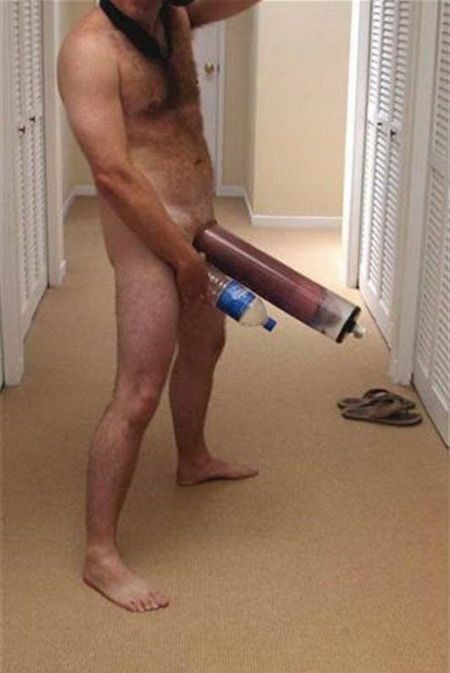 Long Pumped cock