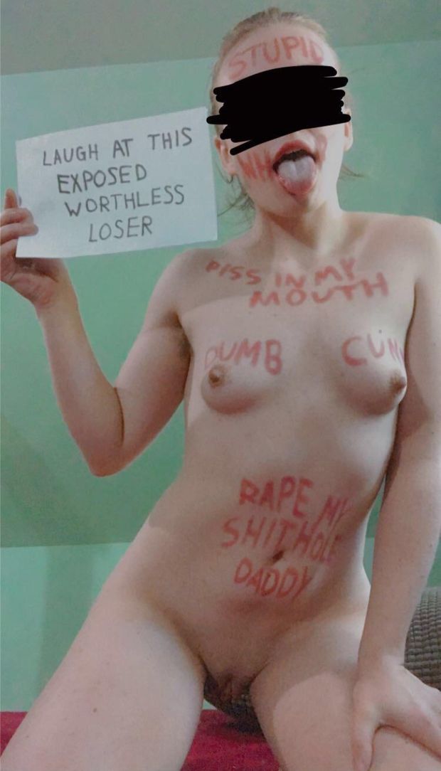 Humiliated slave