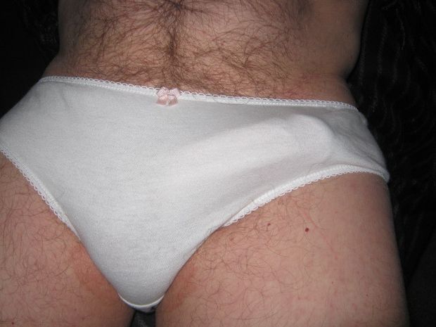 Love my white cotton panties