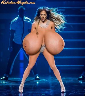 Jennifer Lopez Singing Topless Massive Tits