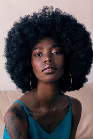 Natural Afro Style. ❤️