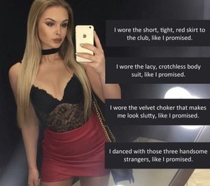 I fucked you and all your friends just like I promised