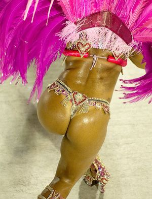 Culo en el carnaval!