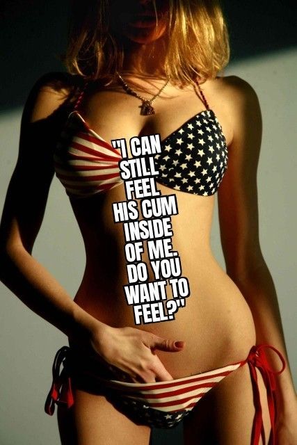 Make a choice..feel with your tongue or your cock,.,,not both