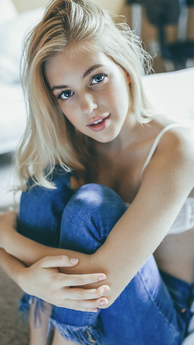 Cute blonde