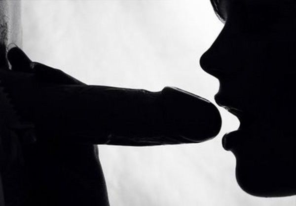 Blowjob silhouette