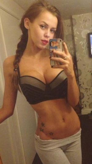 Teen bathroom selfie