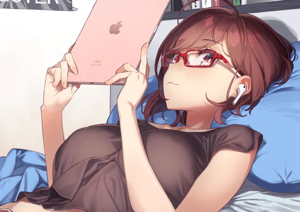 "Babe, you done yet?"