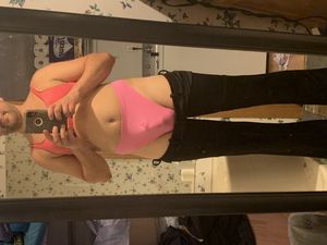 Trying on some girly clothes waiting on my brother-in-law to stop over and plant his cock in my mouth