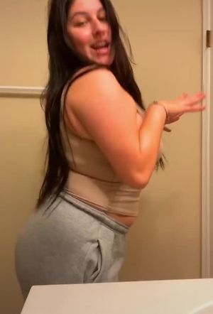 Sexy teen with nipples through shirt