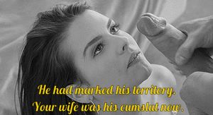 Claiming his territory