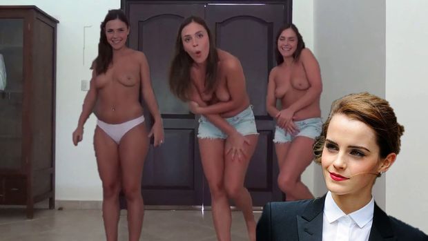 Emma Watson Pees Herself in Hotpants