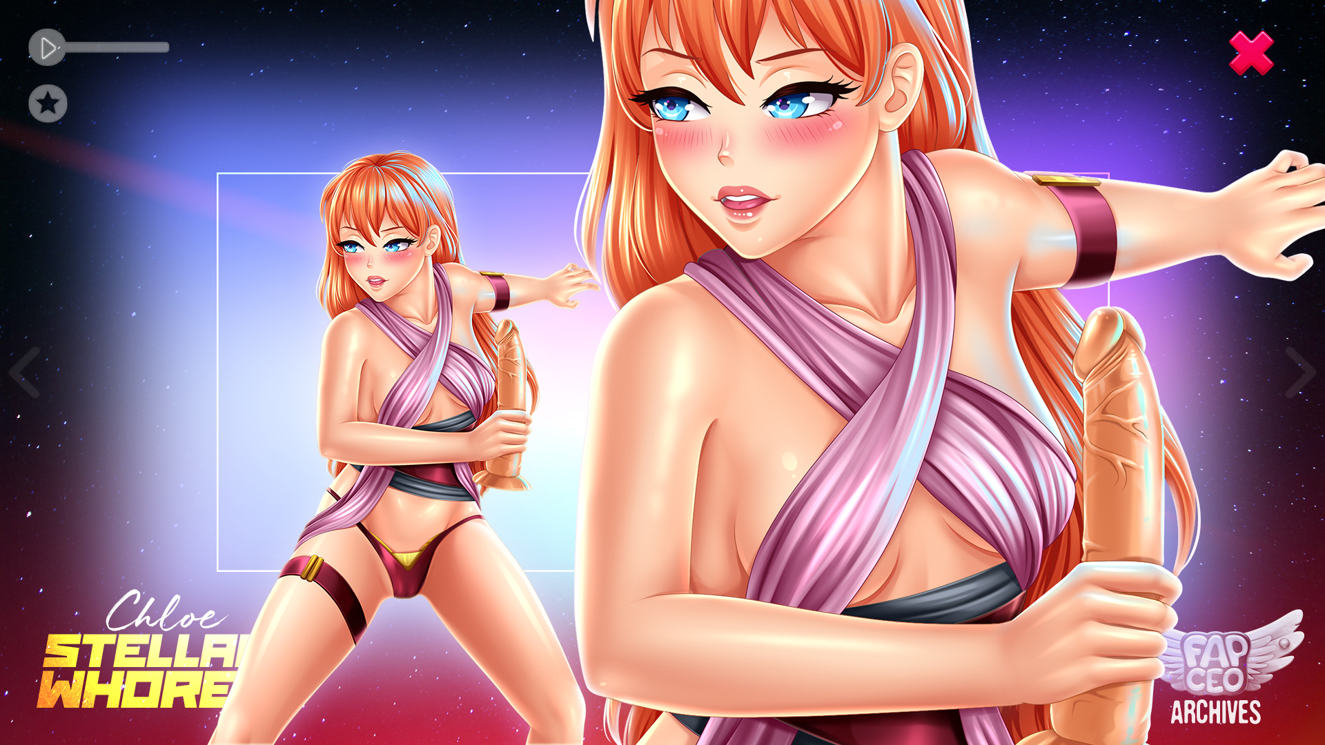 Archives: "Stellar Whores Art Pack" - Chloe