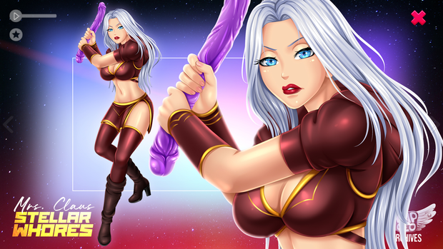 Archives: "Stellar Whores Art Pack" - Mrs. Claus