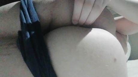 Sexy sissy finger her amazing ass