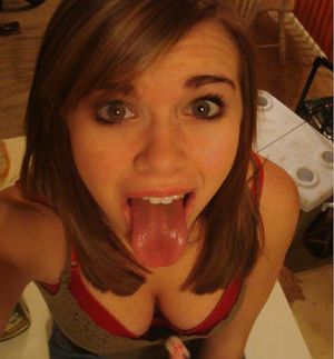 POV Tongue Out